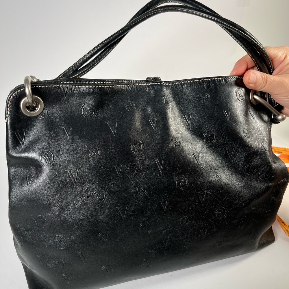 Vakko Genuine Leather Black Sholder Women Bag - Picture 13 of 15